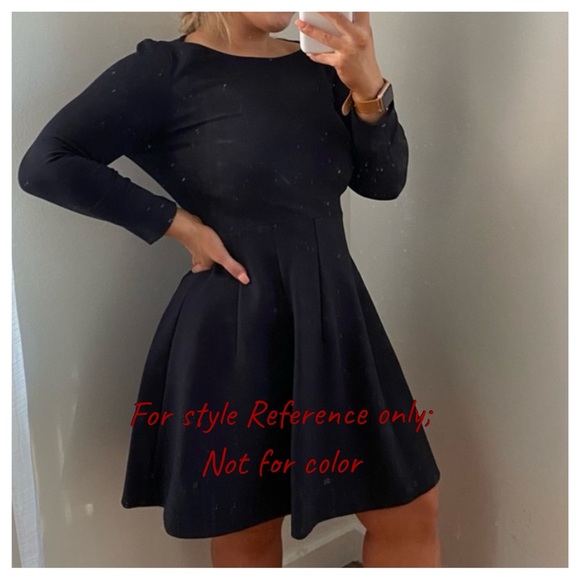 Kate Spade Pink Fit & Flare Dress Stretch Ponte size 14 w/ Pockets EUC - Picture 9 of 12